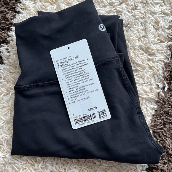 Lululemon Wunder Train High-Rise legging 28” (worn once) - Picture 5 of 5